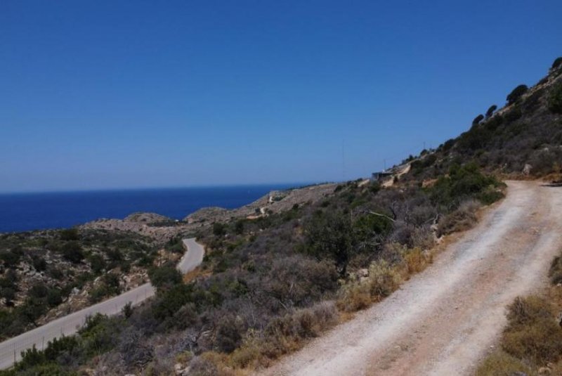 Kokkino Chorio Kreta, Kokkino Chorio: Grundstück mit unvergleichlichem Meerblick zu verkaufen Grundstück kaufen